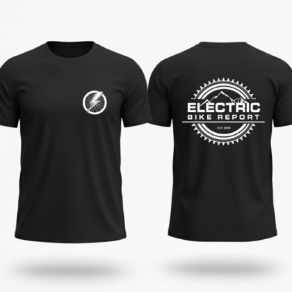 Electric Bike Report Back Gear (Black & White)