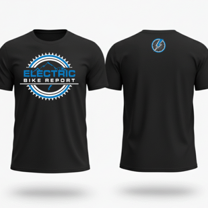 Electric Bike Report Front Gear (Black & Blue)