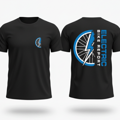 Electric Bike Report Half Wheel Back (Black)