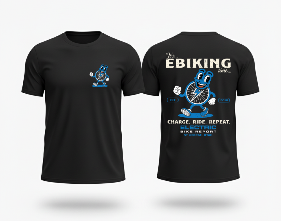 Electric Bike Report It's Ebiking Time v1 (Black)